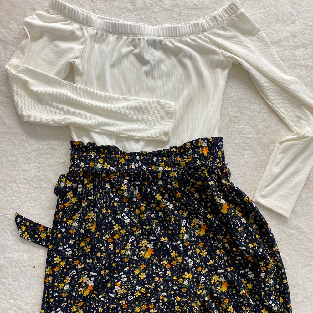 Rue 21 Floral Jumpsuit